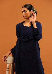 Nagma Chikankari And Mukaish Suit Set