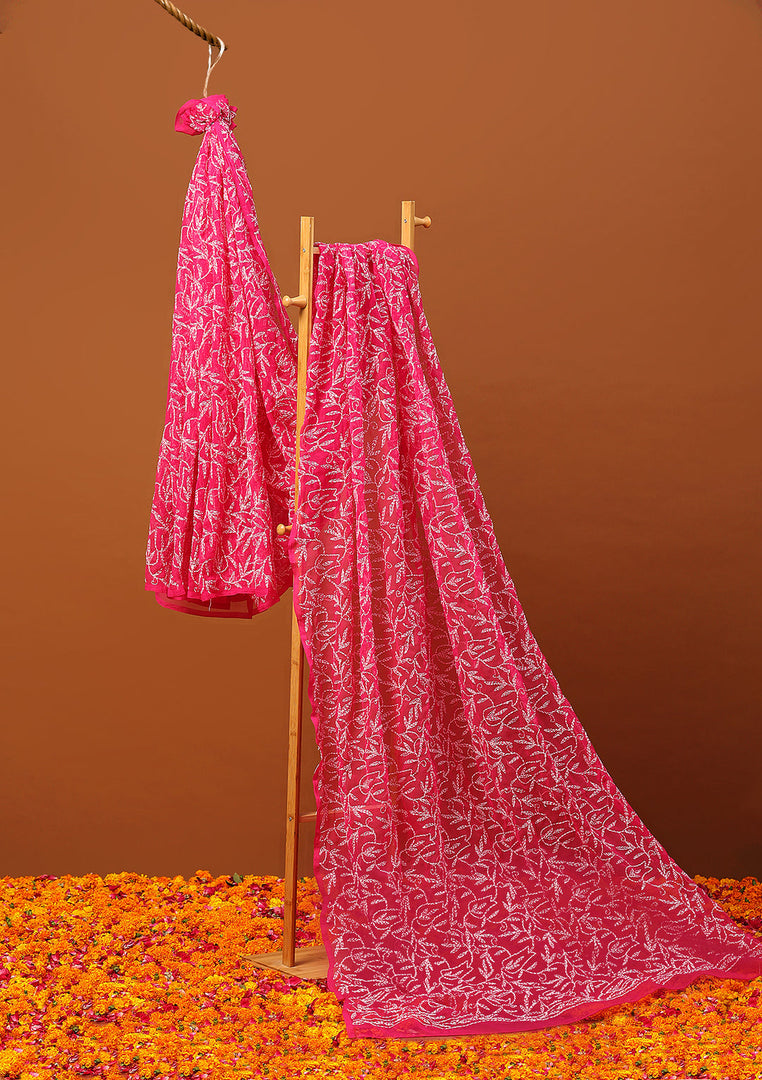 Tepchi Chikankari Sarees