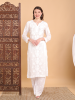 Load image into Gallery viewer, Mallika Muslin Dyed Kurti Set